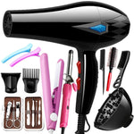Sèche-Cheveux Électrique 5-en-1 – Séchage & Coiffage Sans Compromis