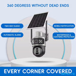 Caméra de Surveillance Solaire PTZ HD – 4G/WiF