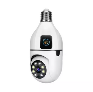 Caméra Ampoule Double Vision 360° - Meilleur Qualité