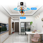 Caméra Ampoule Double Vision 360° - Meilleur Qualité